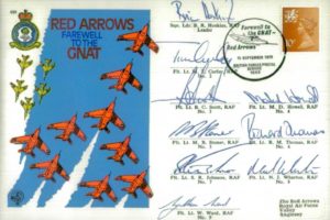 Red Arrows Cover Signed By All Pilots