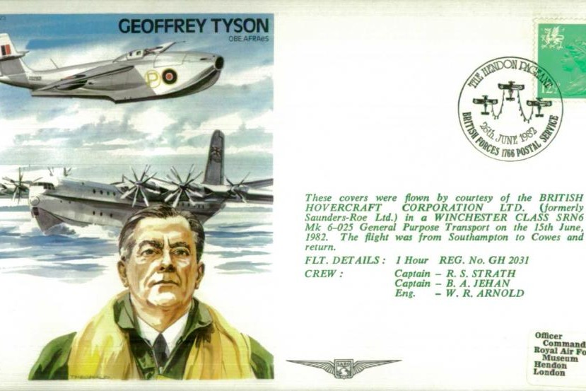 Geoffrey Tyson the Test Pilot cover