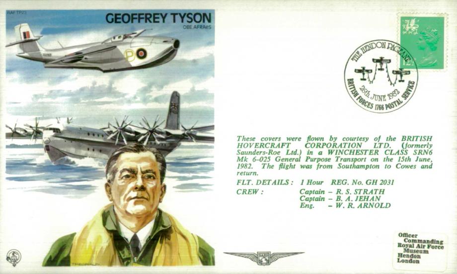 Geoffrey Tyson the Test Pilot cover