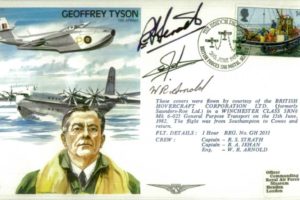 Geoffrey Tyson the Test Pilot cover Sgd crew