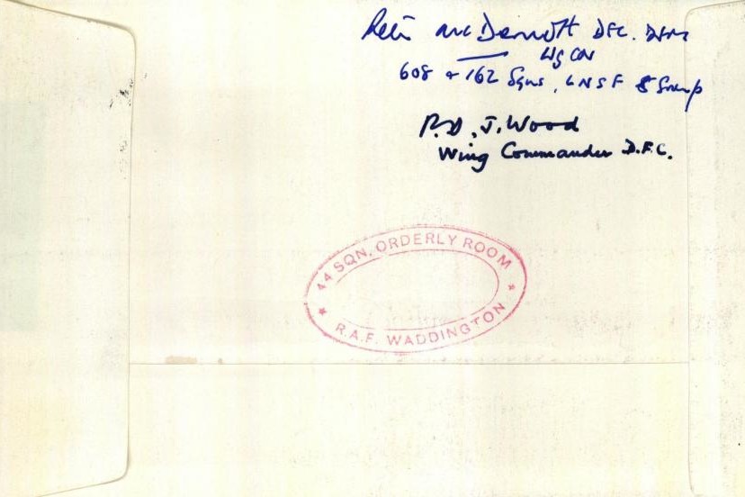 D.H Mosquito 4 cover Signed Reeve McDermott and Wood