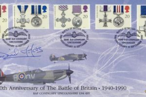 50th Anniversary Of The Battle Of Britain Cover Signed D Moss