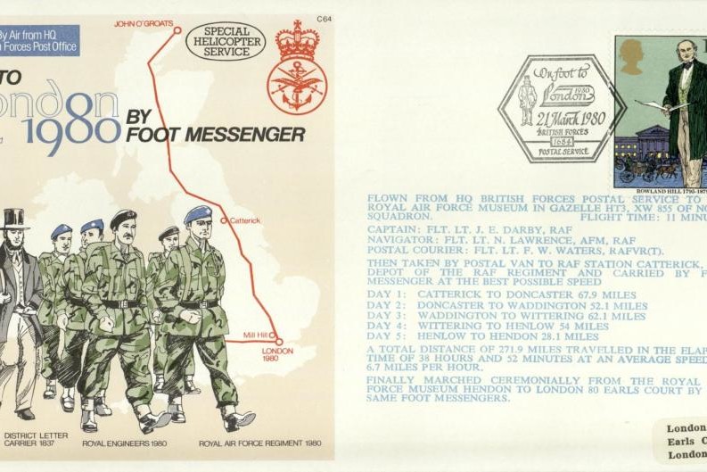 To London by Foot Messenger cover