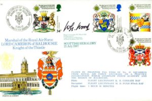 Lord Cameron of Balhousie FDC Signed by WC W G Wood