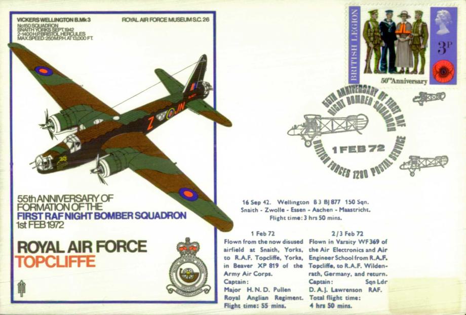 First RAF Night Bomber Squadron cover