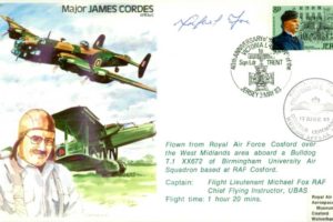 Major James Cordes the Test Pilot cover Sgd pilot M Fox