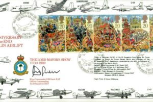 Berlin Airlift FDC Signed by WC D M Guest - OC 30 Squadron