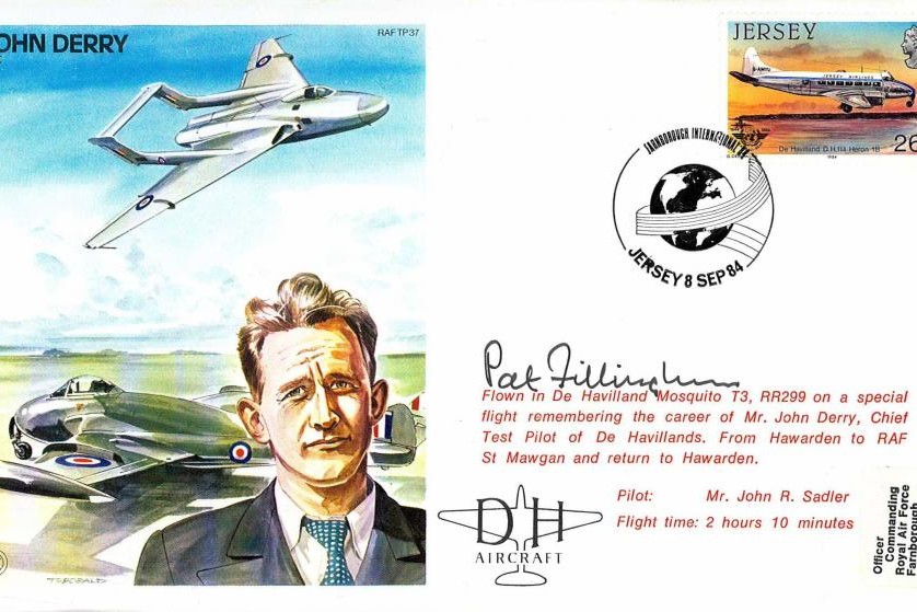 Test Pilot Cover Signed Pat Fillingham