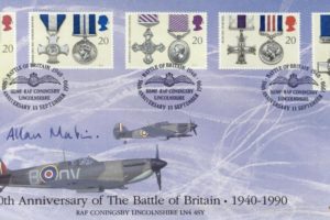 50th Anniversary Of The Battle Of Britain Cover Signed A Martin