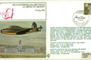 First flight of a British jet aircraf cover
