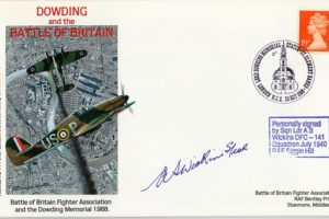 Battle of Britain Dowding Cover Signed A S Wickins A BoB Pilot