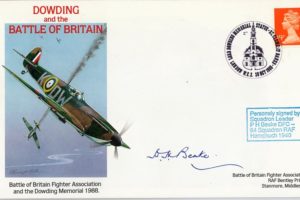 Battle Of Britain Cover Signed P H Beake A BoB Pilot