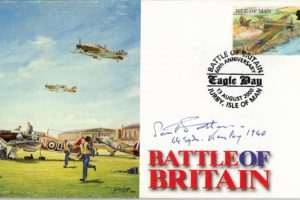 Battle Of Britain Cover Signed BoB Pilot H P F Patten