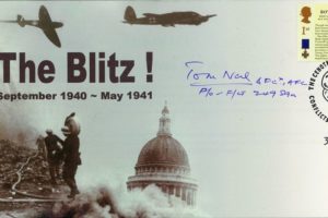 Battle Of Britain Cover Signed BoB Pilot T Neil