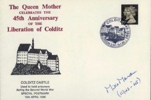 Colditz Cover Signed Mike Moran