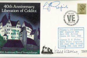 Colditz Cover Signed L J E Goldfinch And D H Walker