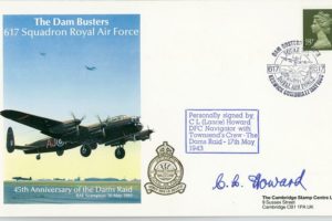 Dambusters Cover Signed Lance Howard