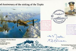 Operation Catechism Cover Tirpitz Signed L Rooke And K Morieson