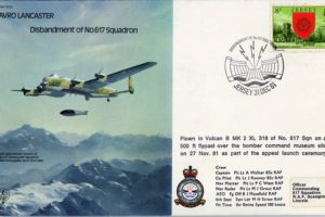 Dambusters Cover Signed 4 Dambusters And 5 Others Of 617 Squadron