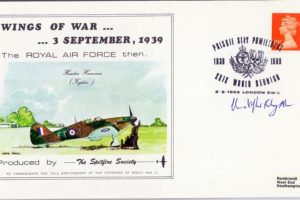 Spitfire Society Cover Signed C Foxley-Norris BoB Pilot