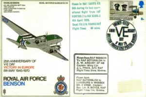 Anniversary of VE Day cover