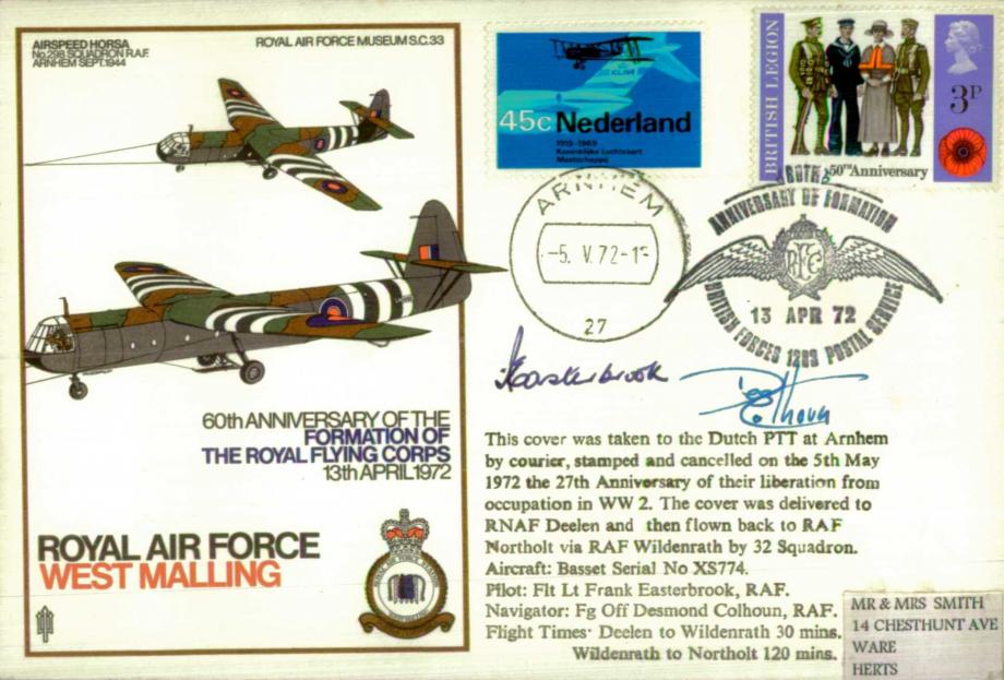 Royal Flying Corps cover Sgd crew