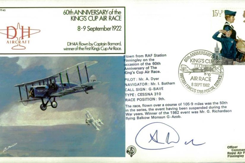 King's Cup Air Race cover Sgd A Dyer