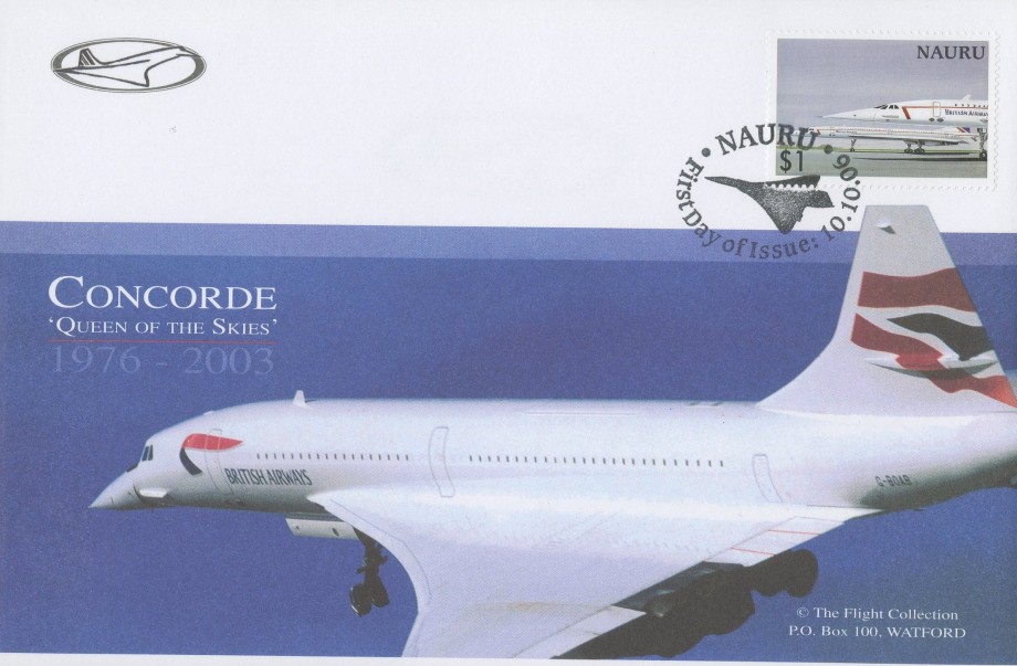 Concorde Nauru FDC 10.10.2006