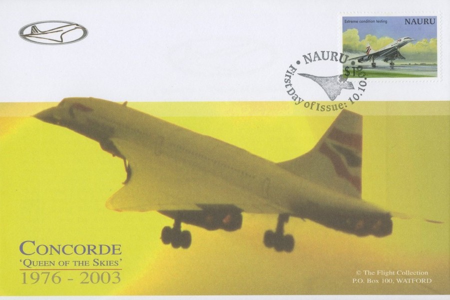 Concorde Nauru FDC 10.10.2006