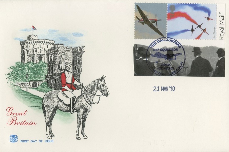 Dambusters 617 Squadron Cover Scampton Postmark