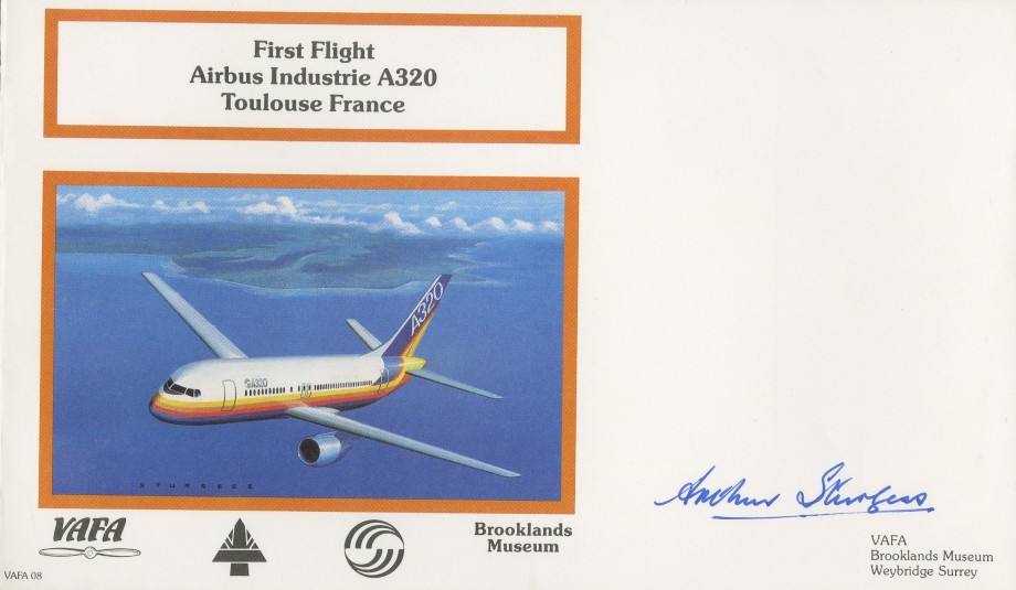 Airbus Industrie A320 cover Sgd A Sturgess