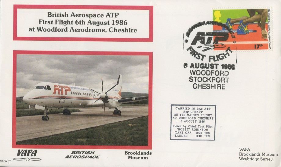 British Aerospace ATP cover