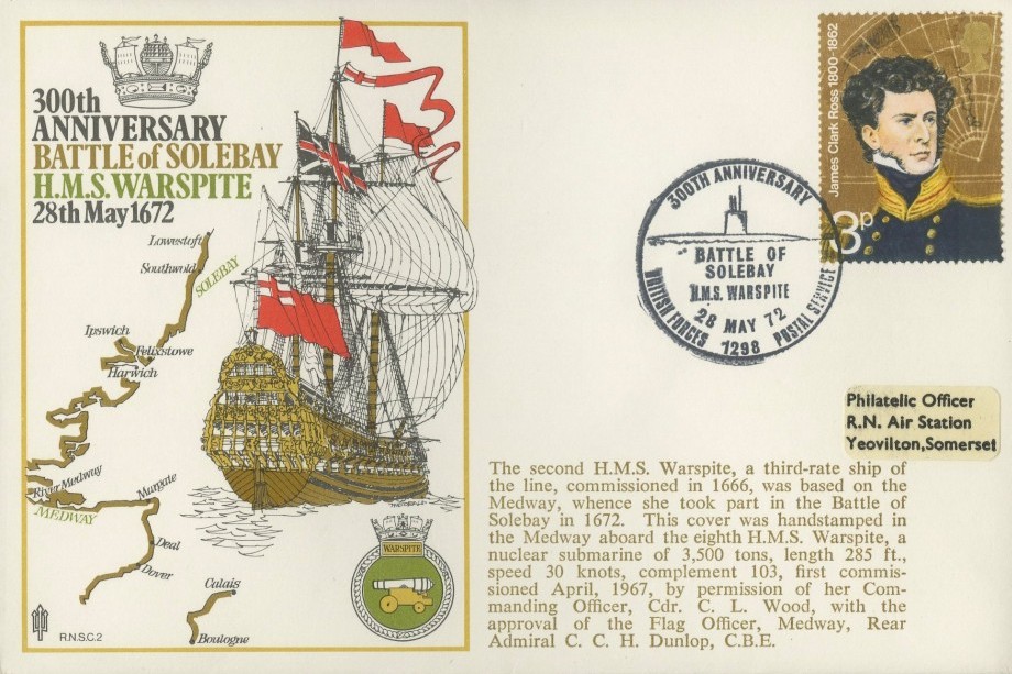 Battle of Solebay cover in 1672