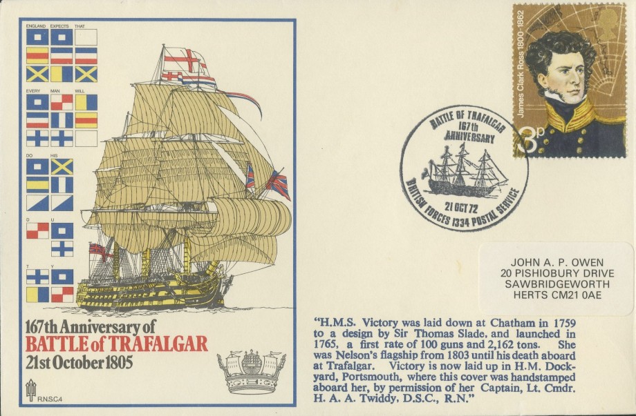 Battle of Trafalgar cover