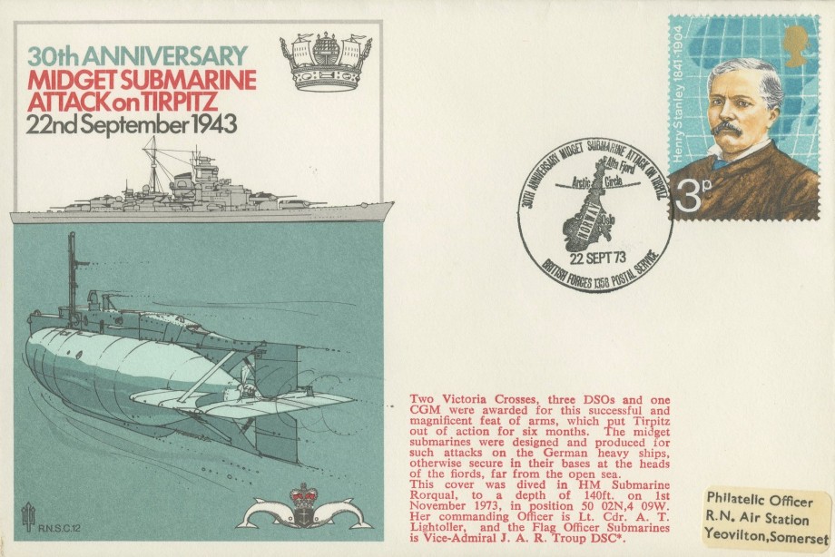 Midget Submarine Attack on the Tirpitz cover