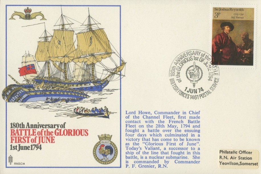Battle of the Glorious First of June cover 1794