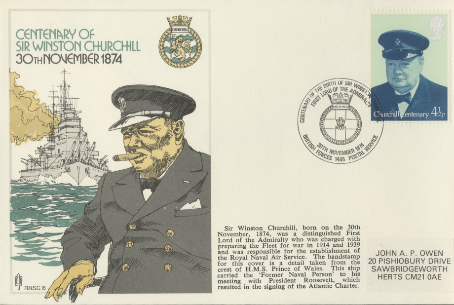 Sir Winston Churchill cover