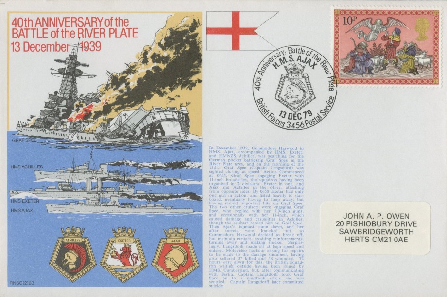 Battle of the River Plate cover