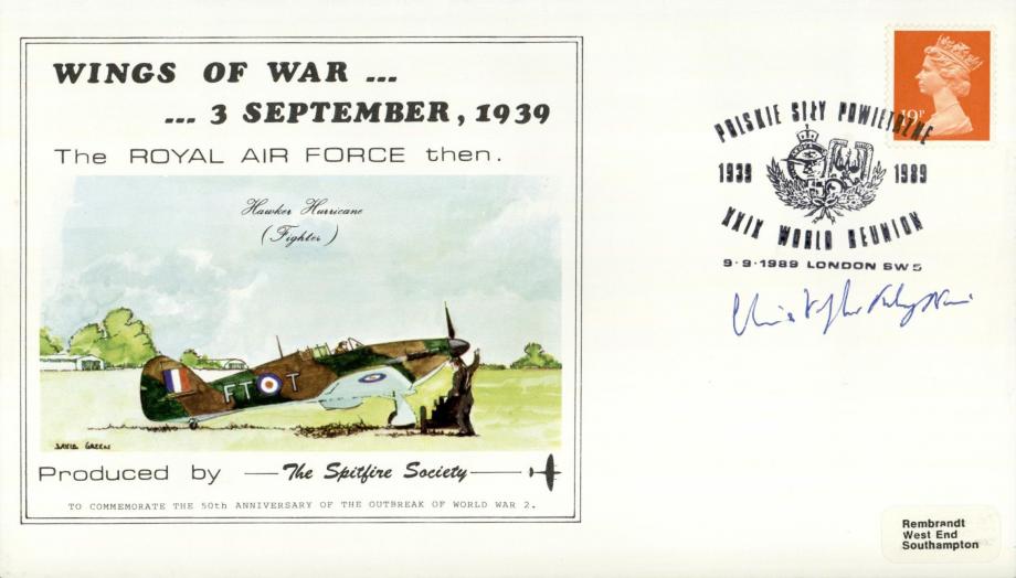 Battle of Britain Sgd Foxley-Norris of 3 Sq