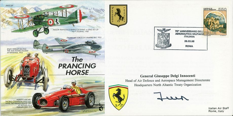 Prancing Horse cover Sgd Gen G D Innocenti