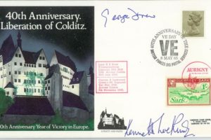 Colditz Cover Signed G S Drew And K Lockwood