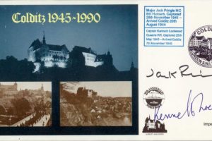 Colditz Cover Signed J Pringle And K Lockwood