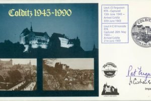 Colditz Cover Signed H Ironside And J Fergusson