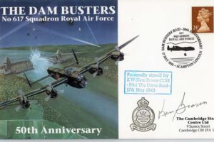 Dambusters 617 Squadron Cover Signed Ken Brown Dams Raid