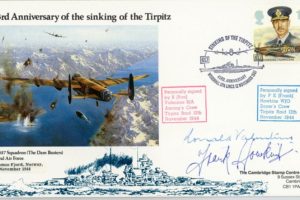 Operation Catechism Cover Tirpitz Signed Valentine And Howkins