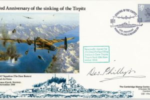 Operation Catechism Cover Tirpitz Signed Des Phillips