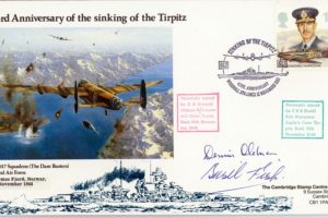 Operation Catechism Cover Tirpitz Signed A Oldham And C Fish