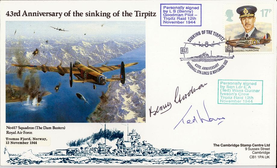 Operation Catechism Cover Tirpitz Signed Goodman And Wass