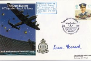 Dambusters 617 Squadron Cover Signed Lance Howard Dams Raid