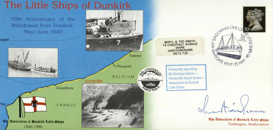 Dunkirk Little Ships cover Sgd C Brann